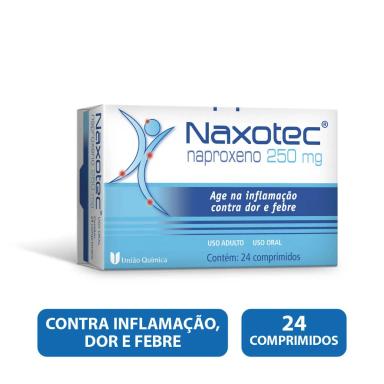 Naxotec Naproxeno Sódico 250mg 24 comprimidos