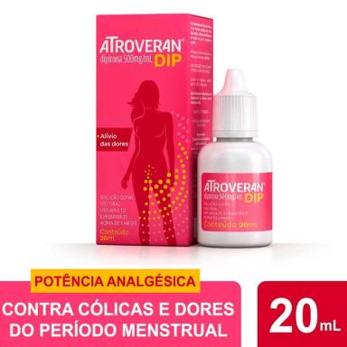 Atroveran Dip Dipirona Monoidratada 500mg/ml Gotas 20ml
