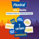 Fluviral Noite Paracetamol 800mg + Cloridrato Fenillefrina 20mg + Maleato de Clorfeniramina 4mg 20 comprimidos