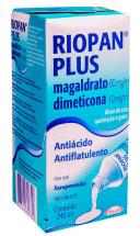 Riopan Plus Magaldrato 80mg/ml + Simeticona 10mg/ml Suspensão Oral 240ml