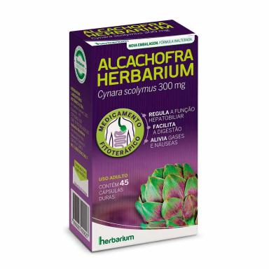 Alcachofra 300mg Herbarium 45 cápsulas