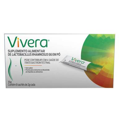 Probiótico Vivera 8 Sachês de 2g cada