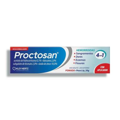 Proctosan 0,5% + 2,0% + 2,0% + 10,0% Pomada 20g