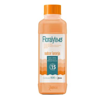 Floralyte 45 Sabor Laranja Solução 500ml