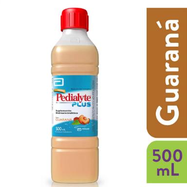 Pedialyte Plus Sabor Guaraná Solução 500ml