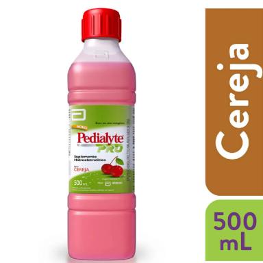 Pedialyte Pro Abbott Sabor Cereja Solução 500ml