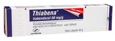 Thiabena Tiabendazol 50mg/g Pomada 45g