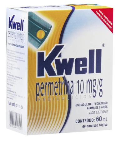 Kwell 10mg/g Emulsão Tópica 60ml