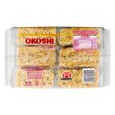 Flocos de Arroz Caramelizada Okoshi Tradicional 12 Unidades