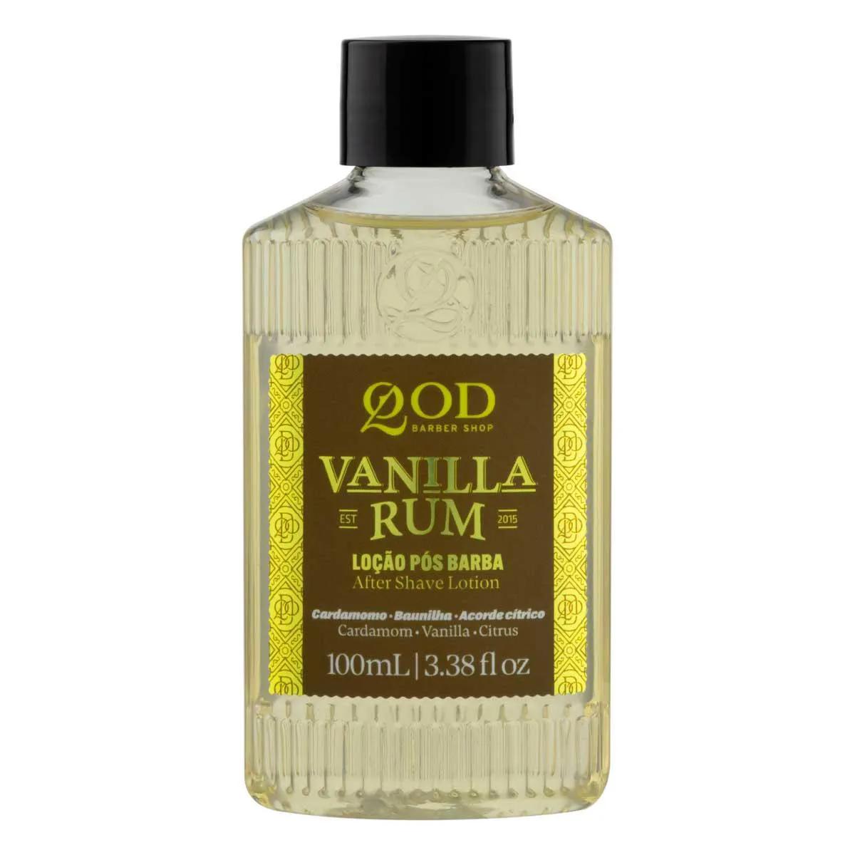 Loção Pós Barba QOD Vanilla Rum 100ml