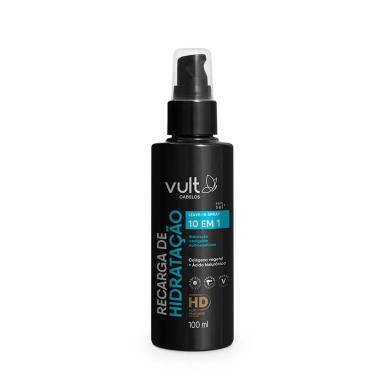 Spray Leave-in Vult Cabelos Recarga de Hidratação 10 em 1 100ml