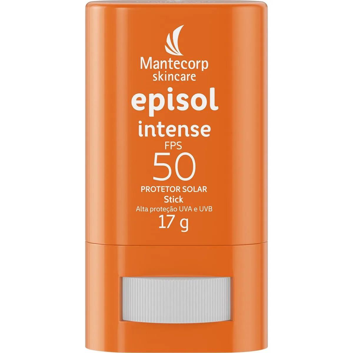 Protetor Solar Facial Episol Intense Stick FPS 50 17g