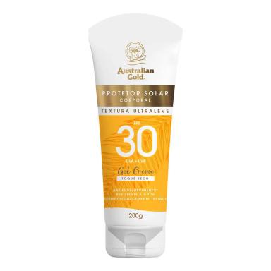 Protetor Solar Corporal Australian Gold Gel Creme FPS 30 com 200g