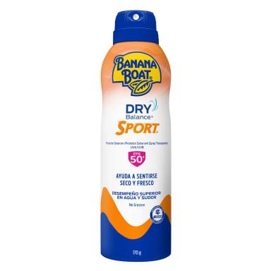 Protetor Solar Banana Boat Dry Balance Sport FPS 50 Aerosol 170g