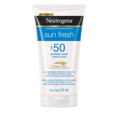 Protetor Solar Corporal Neutrogena Sun Fresh FPS 50 com 120ml