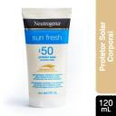 Protetor Solar Corporal Neutrogena Sun Fresh FPS 50 com 120ml