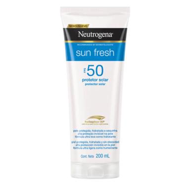 Protetor Solar Corporal Neutrogena Sun Fresh FPS 50 200ml
