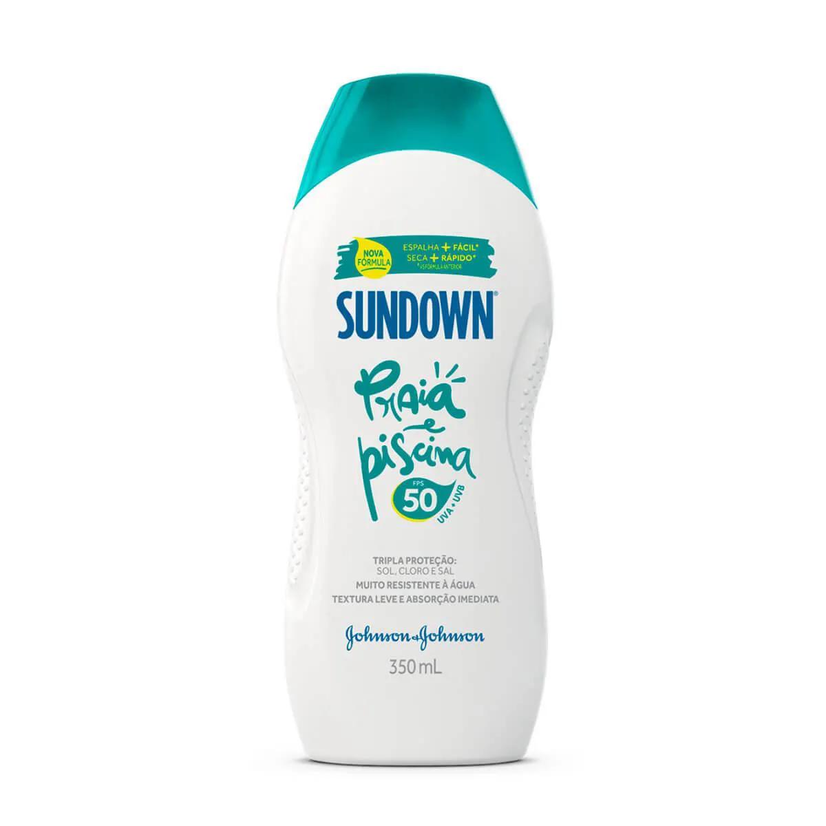 Protetor Solar Corporal Sundown Praia e Piscina FPS 50 com 350ml