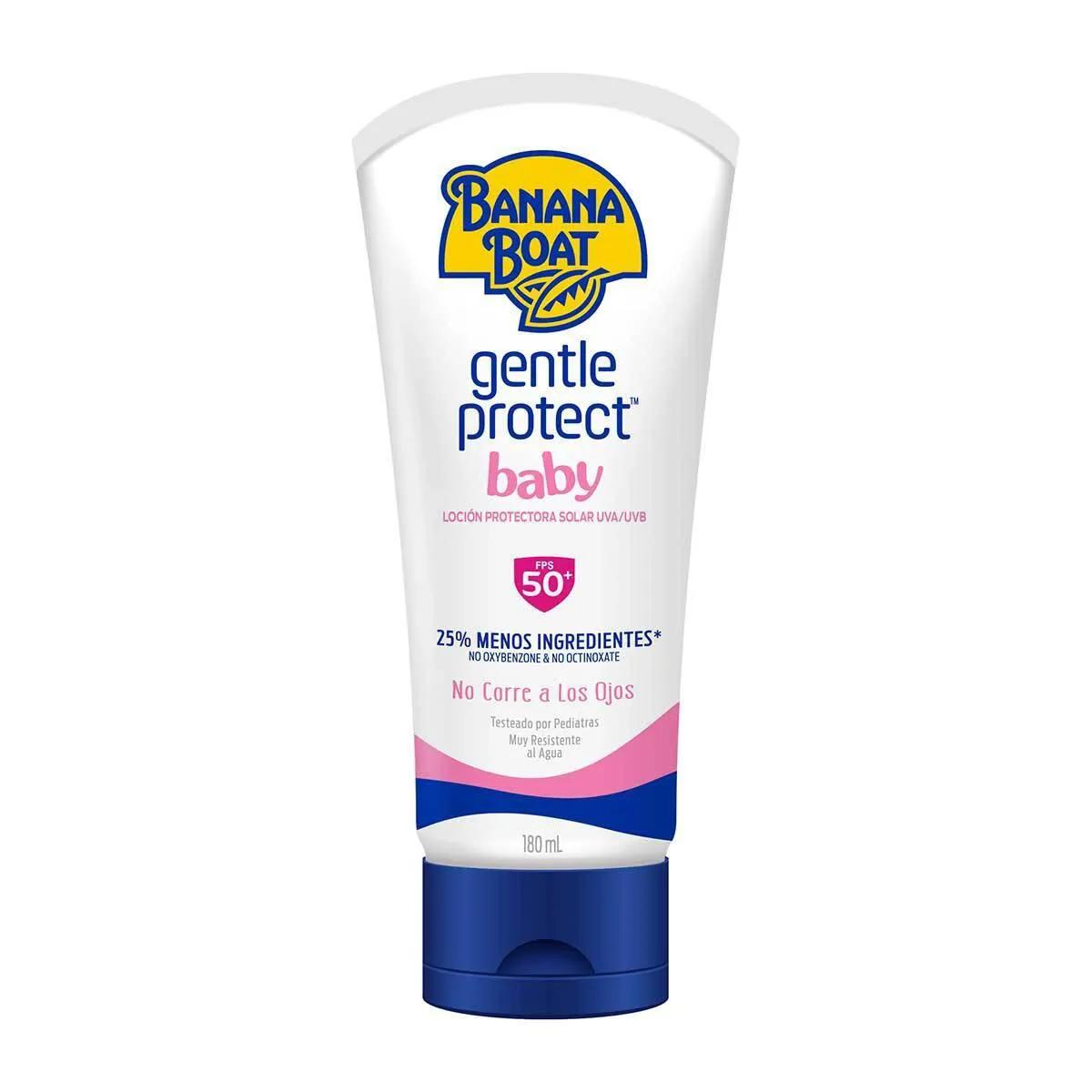 Protetor Solar Banana Boat Gentle Protect Kids FPS 50 180ml