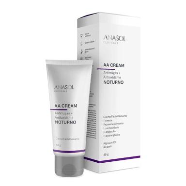 Creme Facial Noturno Anasol Clinicals AA Cream com 40g