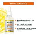Kit Sérum Booster Garnier Uniform&Matte Vitamina C 2 unidades com 30ml cada