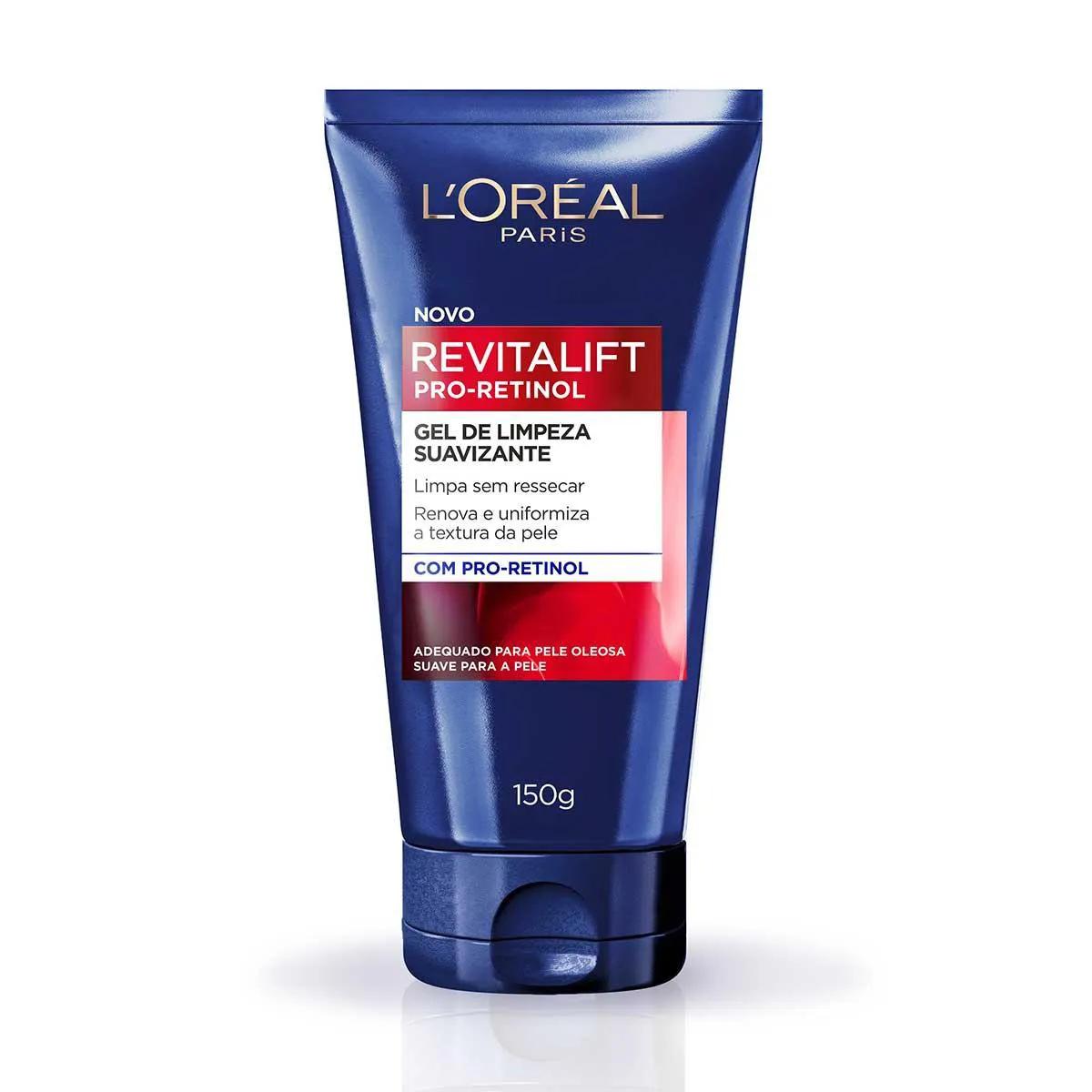 Gel de Limpeza Facial Suavizante L'Oréal Paris Revitalift Pro-Retinol 150g