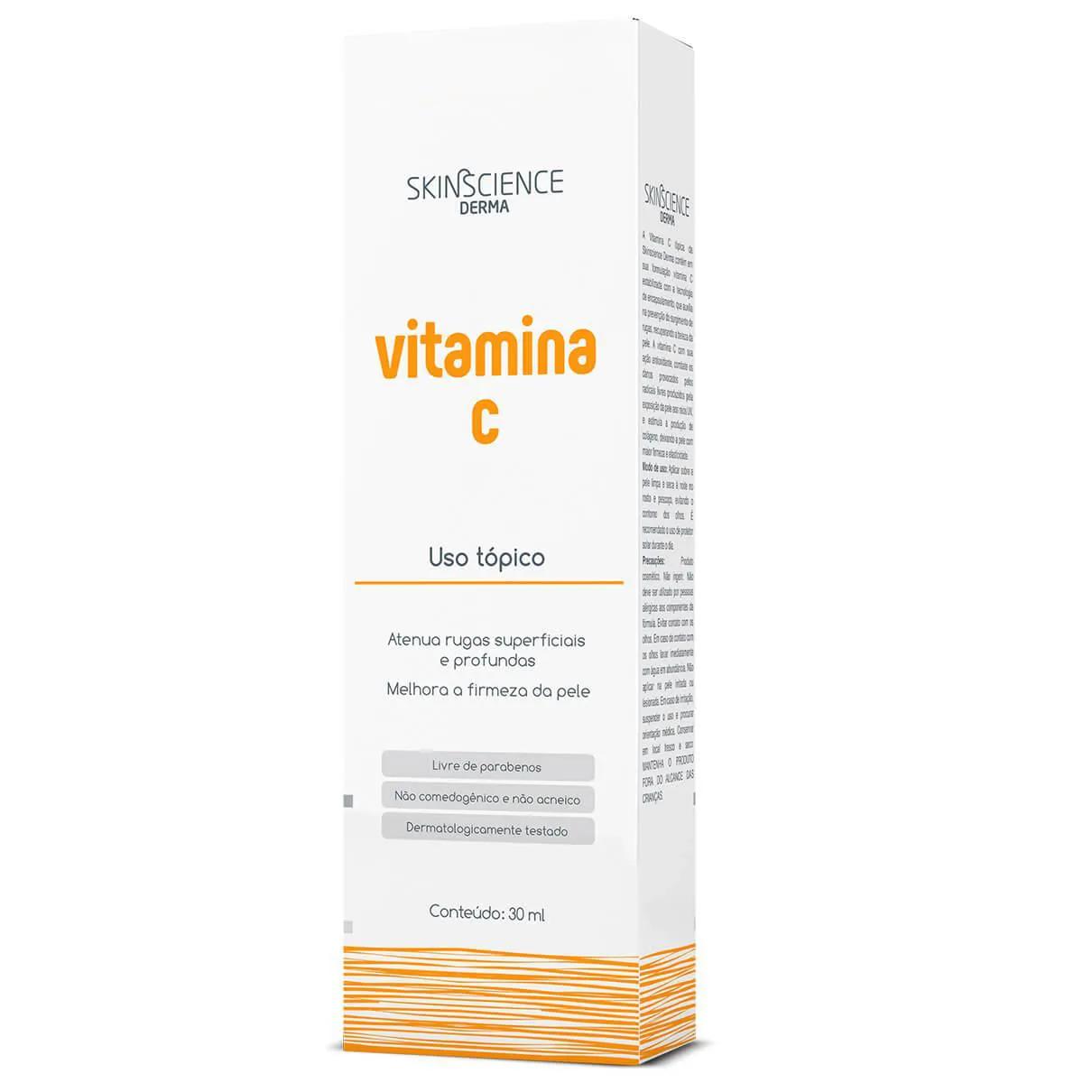 Creme Facial Anti-Idade Skinscience Vitamina C com 30g