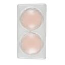 Adesivo de Silicone para os Seios That Girl Reutilizável Pele Clara com 1 par