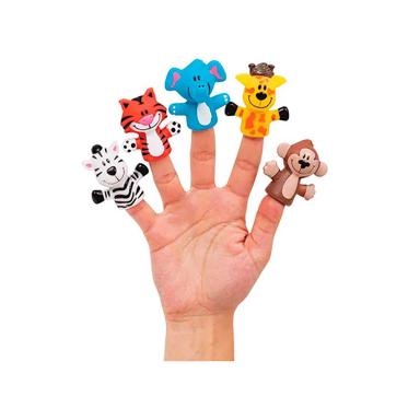 Kit Dedoches Buba Baby Divertidos Safari com 1 unidade