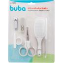Kit Cuidados Buba Baby Branco com 4 Peças
