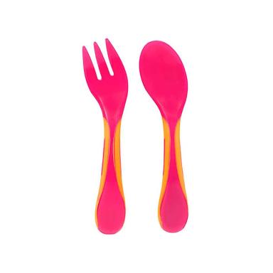 Kit Talher Buba Baby com Case Rosa com 1 unidade