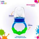 Alimentador Infantil Lolly Azul com 1 unidade