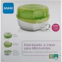 Esterilizador de Mamadeira a Vapor MAM para Micro-Ondas com 1 unidade