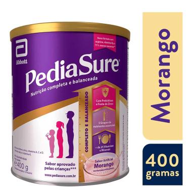 Suplemento Alimentar Infantil Pediasure Morango 400g