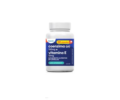 Suplemento Alimentar Bwell Coenzima Q10 + Vitamina E 30 cápsulas