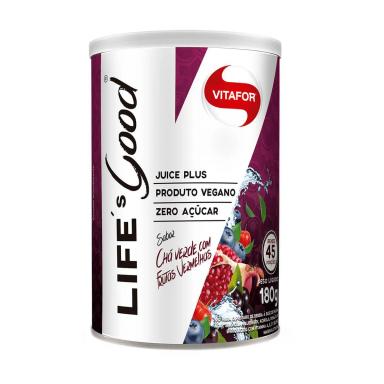 Life's Good Vitafor Sabor Chá Verde com Frutas Vermelhas com 180g