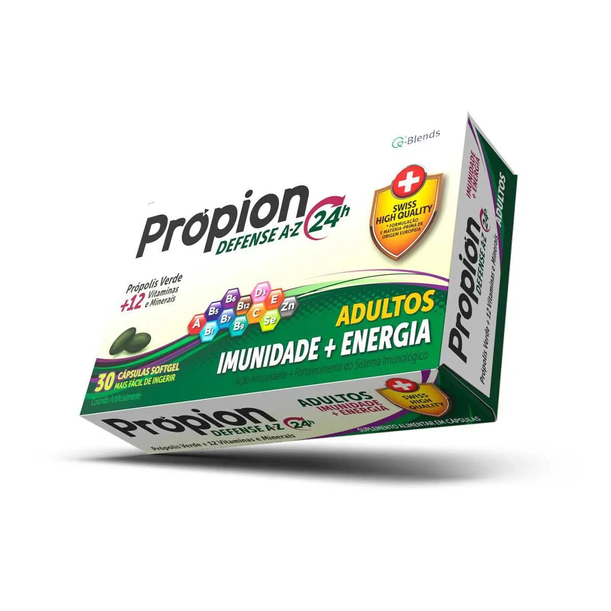 Própion Defense A-Z  Adultos com 30 Cápsulas