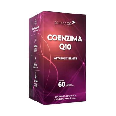 Suplemento Alimentar Coenzima Q10 Puravida - 60 Cápsulas