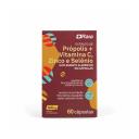 Extrato de Própolis + Vitamina C, Zinco e Selênio Raia com 60 cápsulas