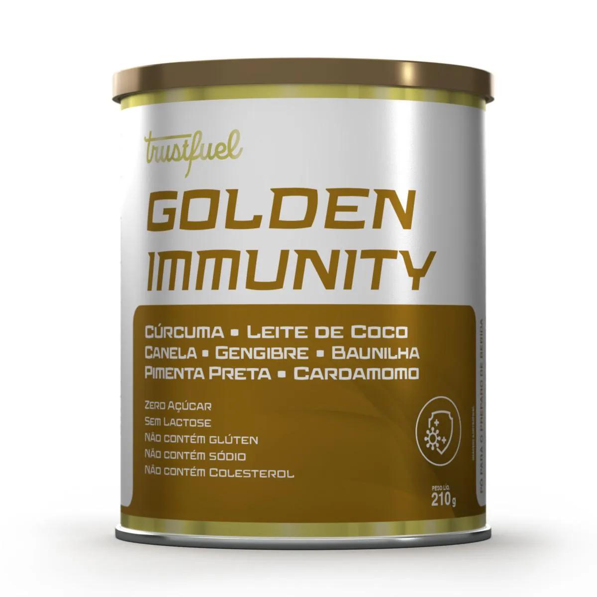 Suplemento Alimentar Golden Immunity Trustfuel 210g