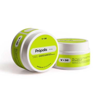 Suplemento Alimentar Vitamine-se Própolis Verde 30mg 60 Cápsulas