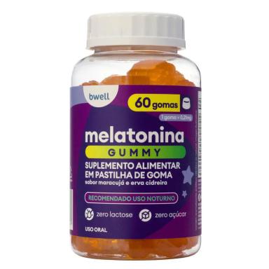 Melatonina Gummy Bwell 60 gomas