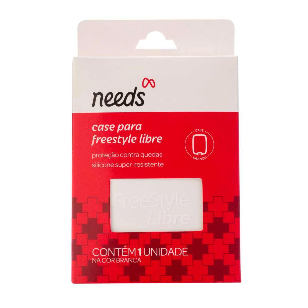 FreeStyle Libre Case Needs Branco com 1 unidade