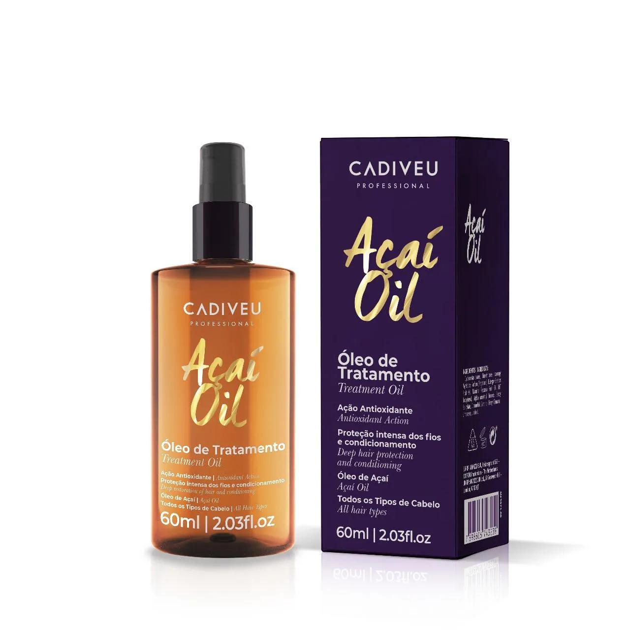 Óleo de Tratamento Açaí Oil Cadiveu Professional 60ml