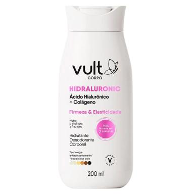 Hidratante Desodorante Corporal Vult Corpo Hidraluronic Colágeno 200ml