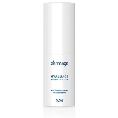 Bastão Anti-Idade Preenchedor Dermage Hyaluage Retinol Face Stick 5,5g