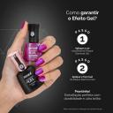 Esmalte Metálico Diamond Gel 9,5ml - Licor de Cranberry