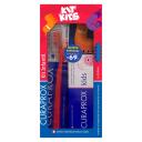 Kit Infantil Curaprox Kids Escova Dental Curaprox Kids 4-12 anos + Creme Dental Kids + Chaveiro