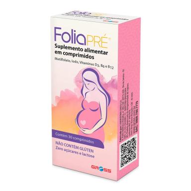 Polivitamínico para Gestantes FoliaPRÉ 30 comprimidos