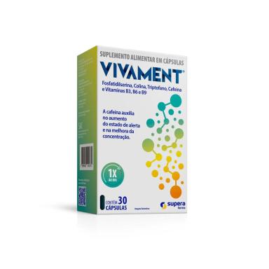 Suplemento Alimentar Vivament 30 Cápsulas